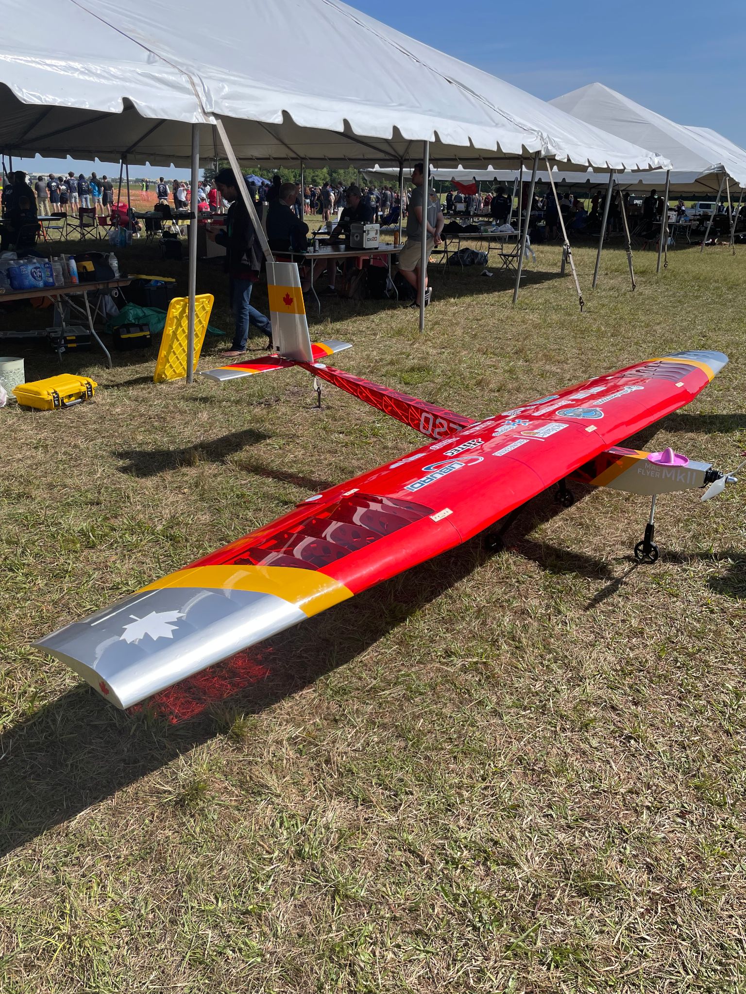 MAST aircraft at competition