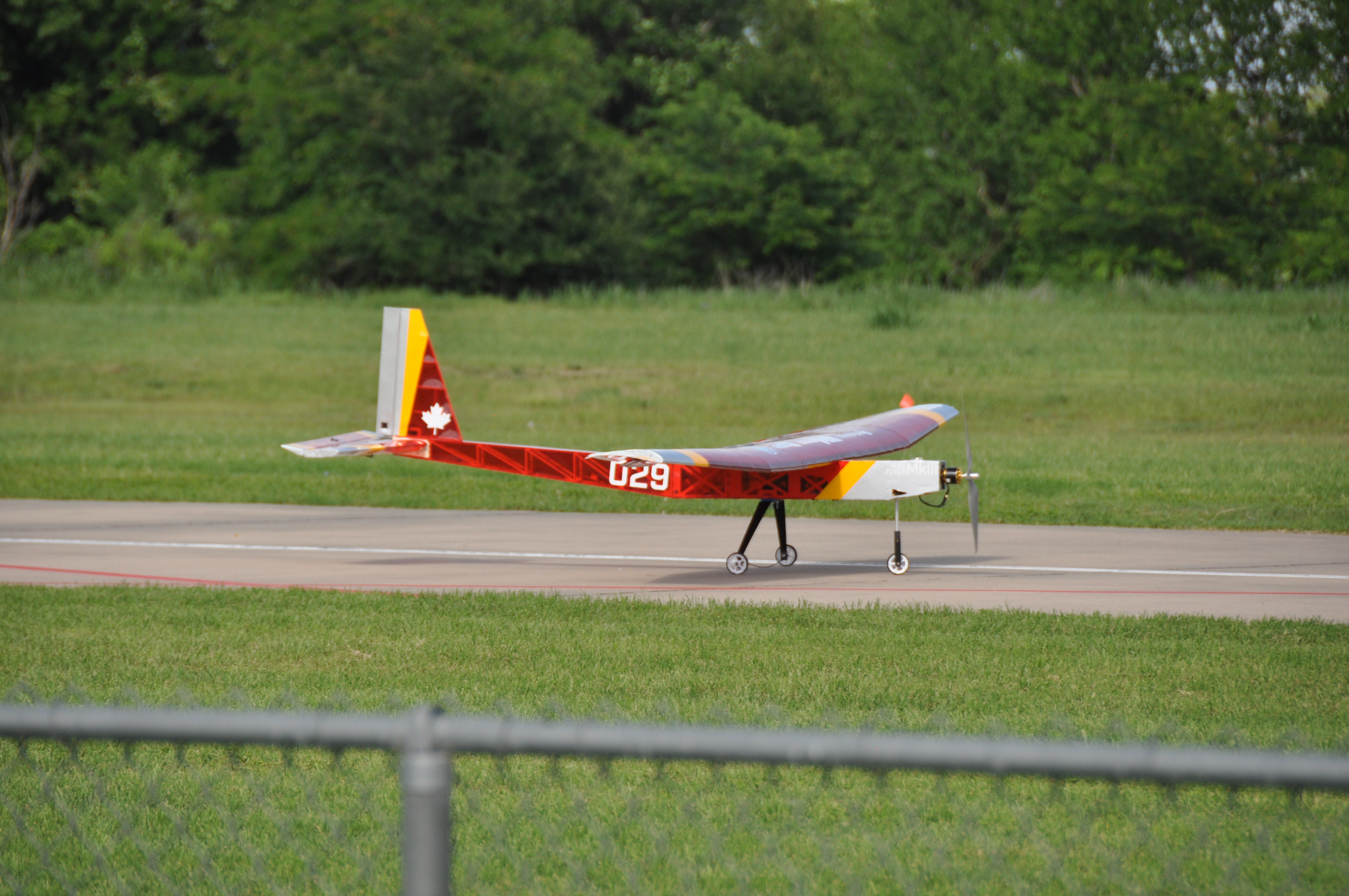 MAST aircraft taxi test